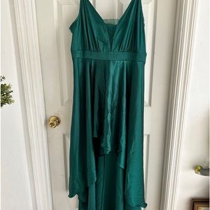 NEVER WORN- SHEIN Silk Spaghetti Strap Dress Sz 3X